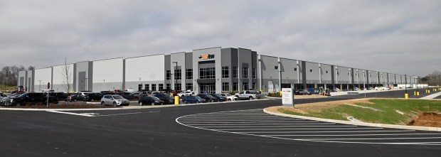 The new East Penn Manufacturing Corporate Distribution Center, 8697 Allentown Pike, Maidencreek Township, was officially opened on Friday, April 10, 2026. (BILL UHRICH/MEDIANEWS GROUP)