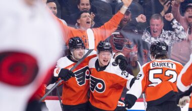 Playoff party time in Philadelphia! Flyers, fans rejoice at long-awaited return to postseason