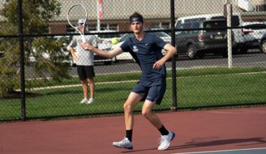 Men's Tennis Earns First Conference Win, 6-1 over King's
