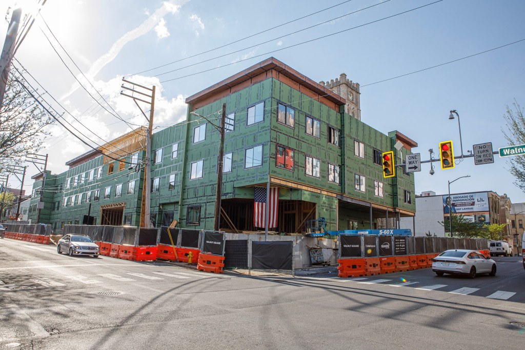 Walnut Square affordable apartments in Allentown closer to completion