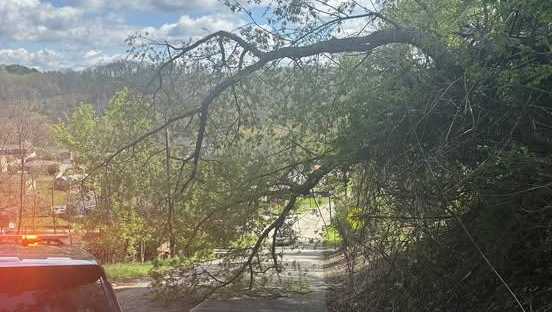Kenneth Drive between Mt. Royal Boulevard, Emma drive closed
