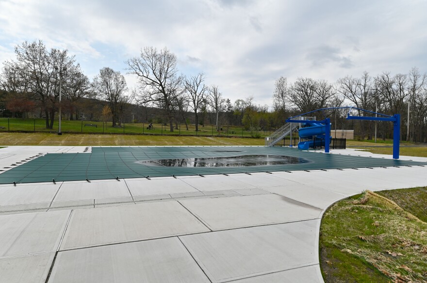 The first of two new pools at Nay Aug Park in Scranton is set to open in June.
