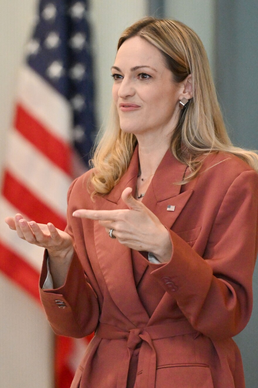 Scranton Mayor Paige Cognetti gives a State of the City address.