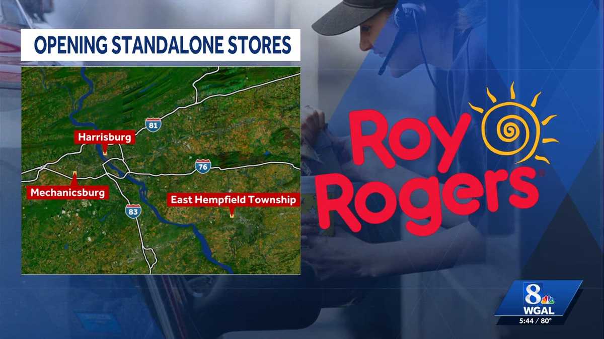 Roy Rogers to open three new locations in South-Central Pennsylvania