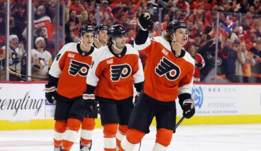 The Philadelphia Flyers challenge fans to eat three cheesesteaks and three orders of fries in a single game