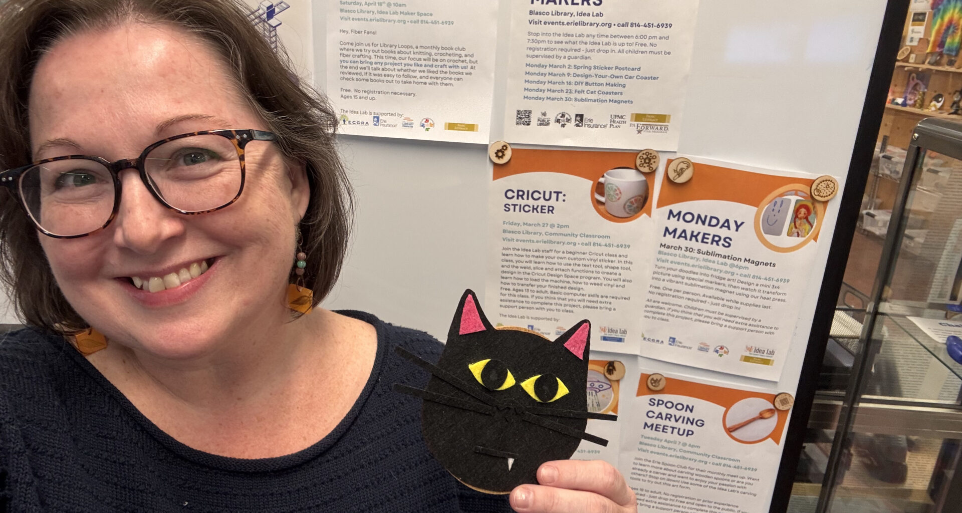 Edwina Tries… Monday Makers - Erie Reader