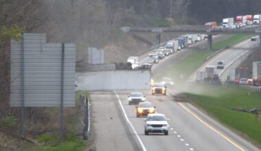 Tractor trailer crash prompts cleanup call to Erie Co. Hazmat Team
