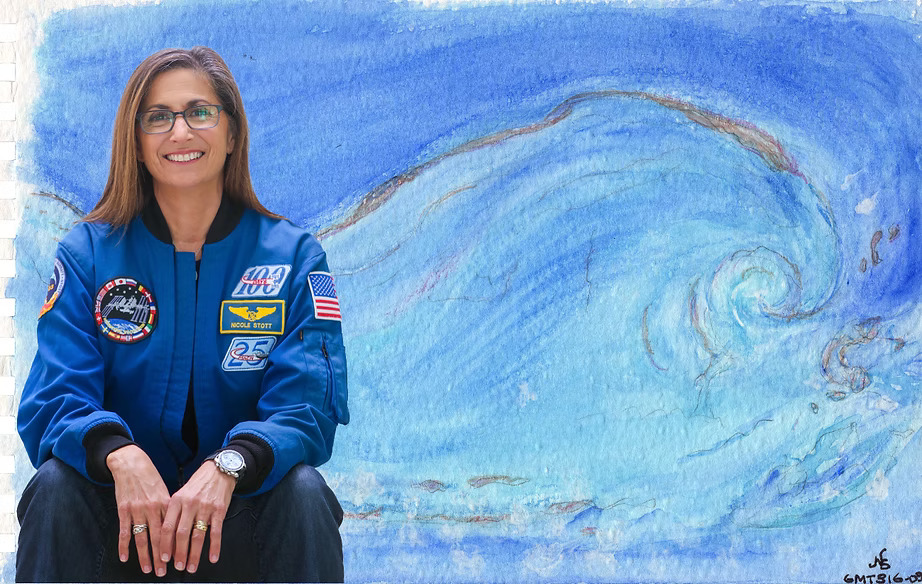 Astronaut and artist Nicole Stott will visit Scranton. (COURTESY OF...