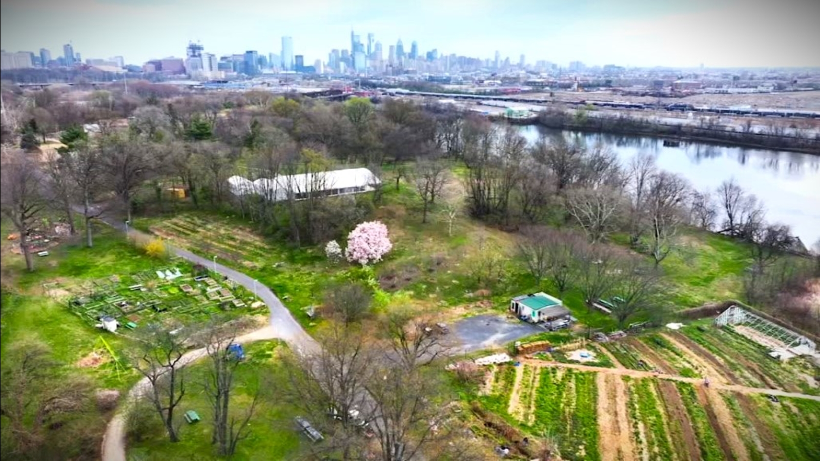 The free public park at Bartram's Garden gearing up for Spring festivities