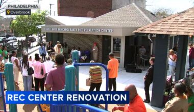 Philadelphia Parks and Recreation celebrates the renovation of Charles Baker Recreation Center and playground