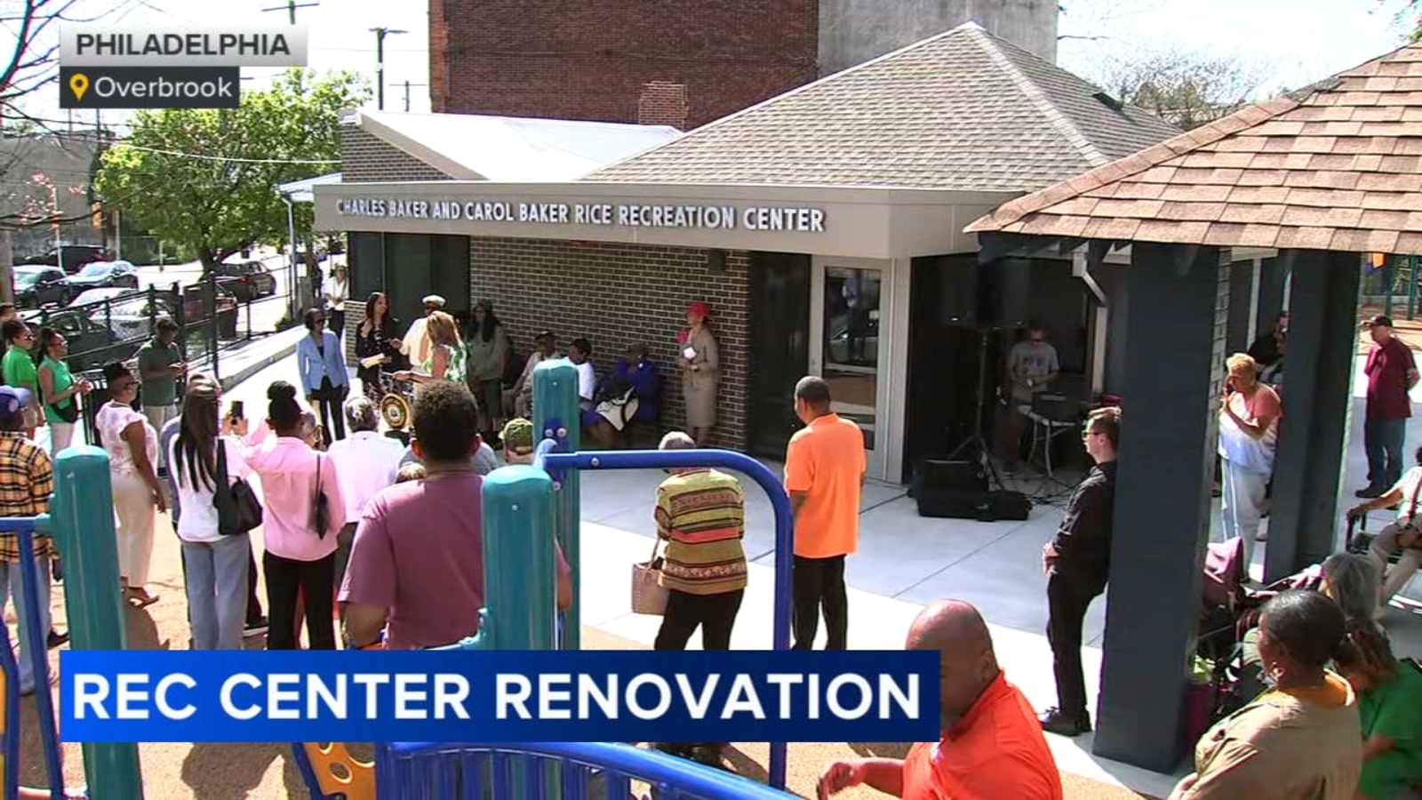 Philadelphia Parks and Recreation celebrates the renovation of Charles Baker Recreation Center and playground