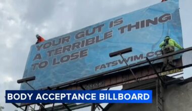 Philadelphia author uses highway billboard to spark conversation on body liberation
