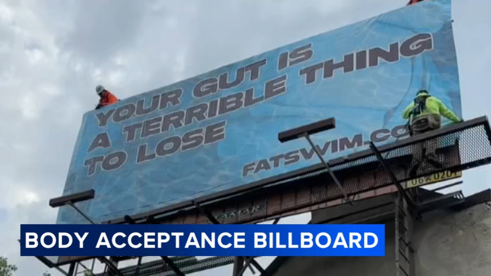 Philadelphia author uses highway billboard to spark conversation on body liberation