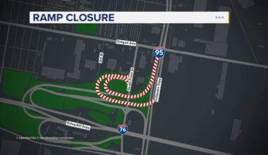 Front Street ramp closures to I-95 continue through May