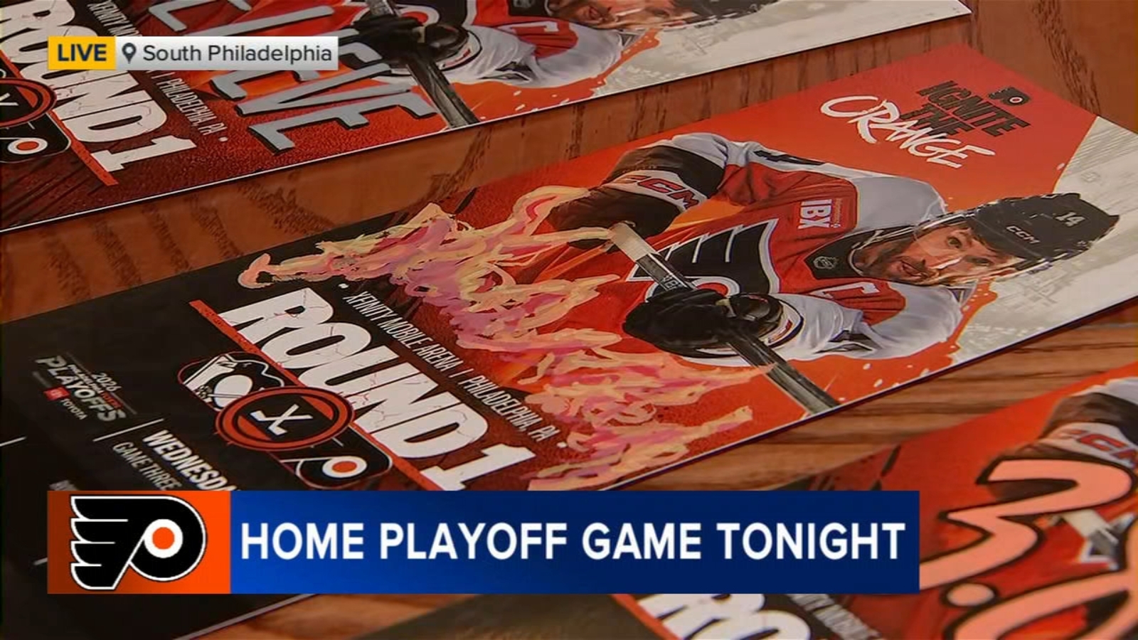 Philadelphia Flyers prepare for home playoff game against Pittsburgh Penguins Wednesday night