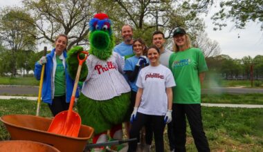 Philadelphia Phillies' collaboration with Fairmount Park Conservancy is a home run for local green spaces