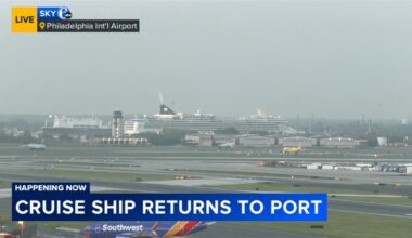 Philadelphia's first cruise ship in 20 years returns to port