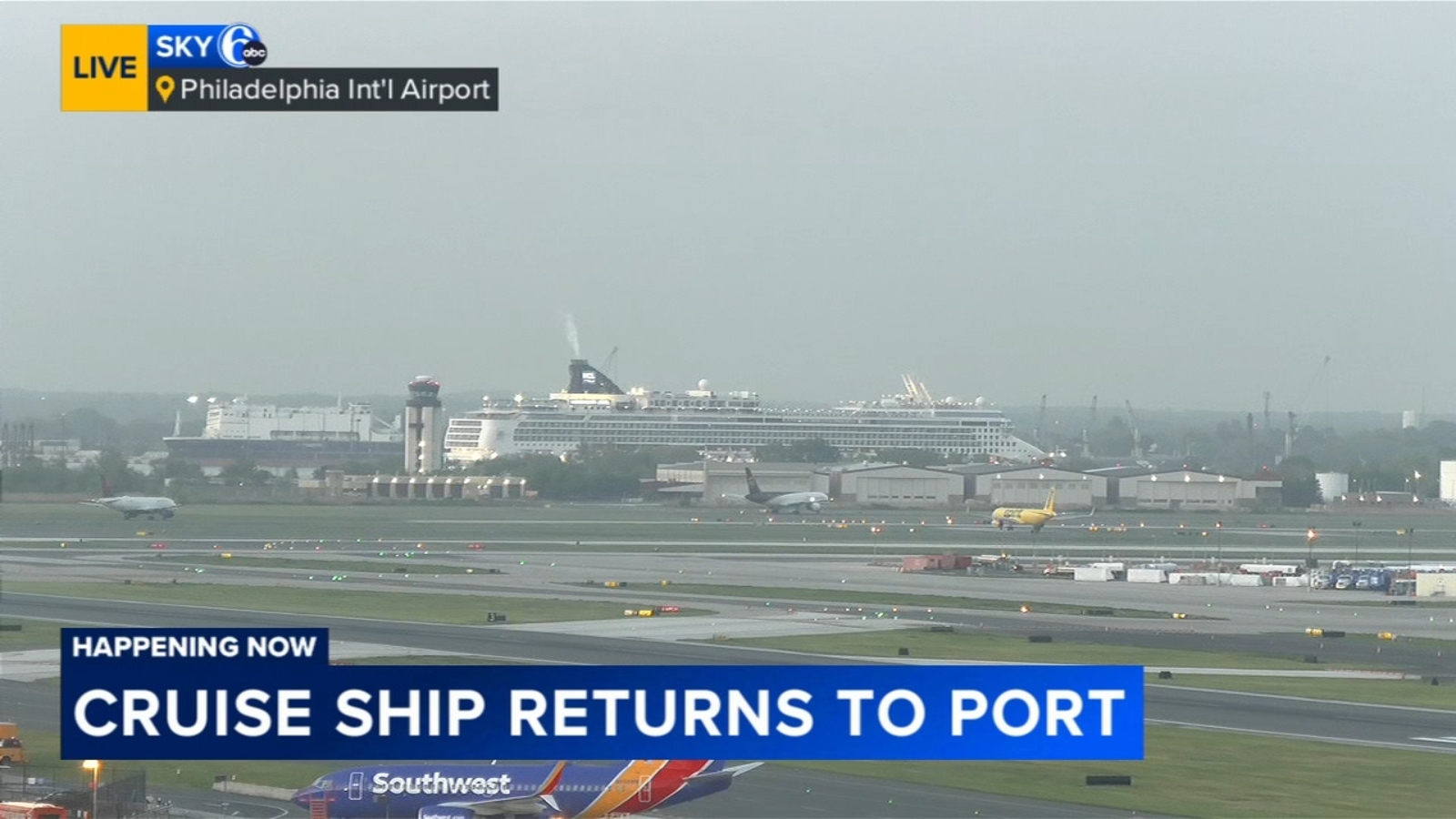 Philadelphia's first cruise ship in 20 years returns to port