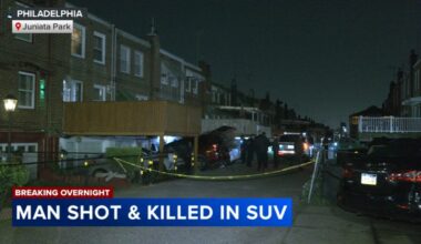 Killers try to burn car after man shot, killed inside SUV in Philadelphia's Juniata Park neighborhood, police say