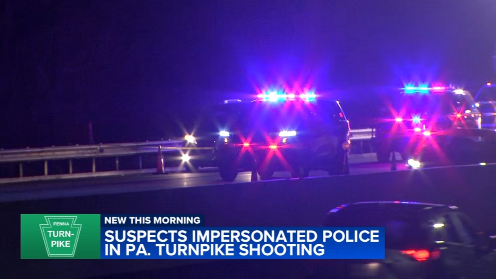 Pennsylvania Turnpike shooting: 3 face attempted murder charges after allegedly impersonating police in Chester County