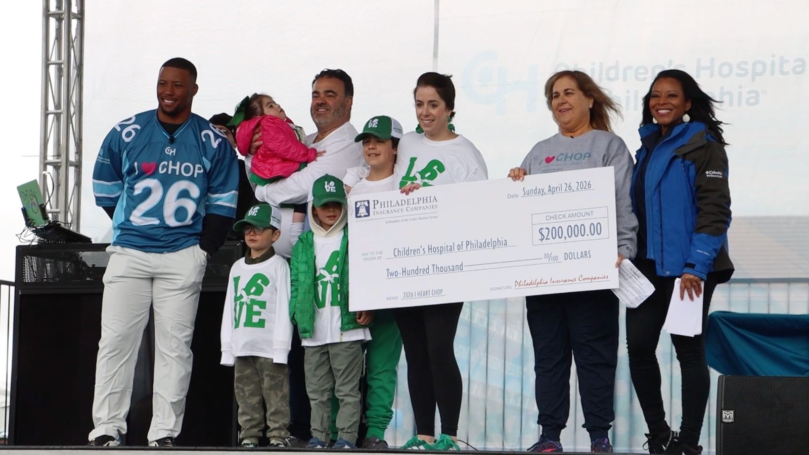 Community members show their love for CHOP with fundraising walk and run