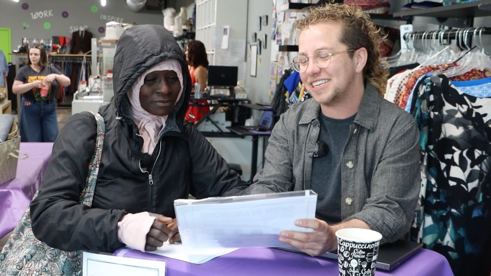 'The Wardrobe' provides clothing best suited for reentry community