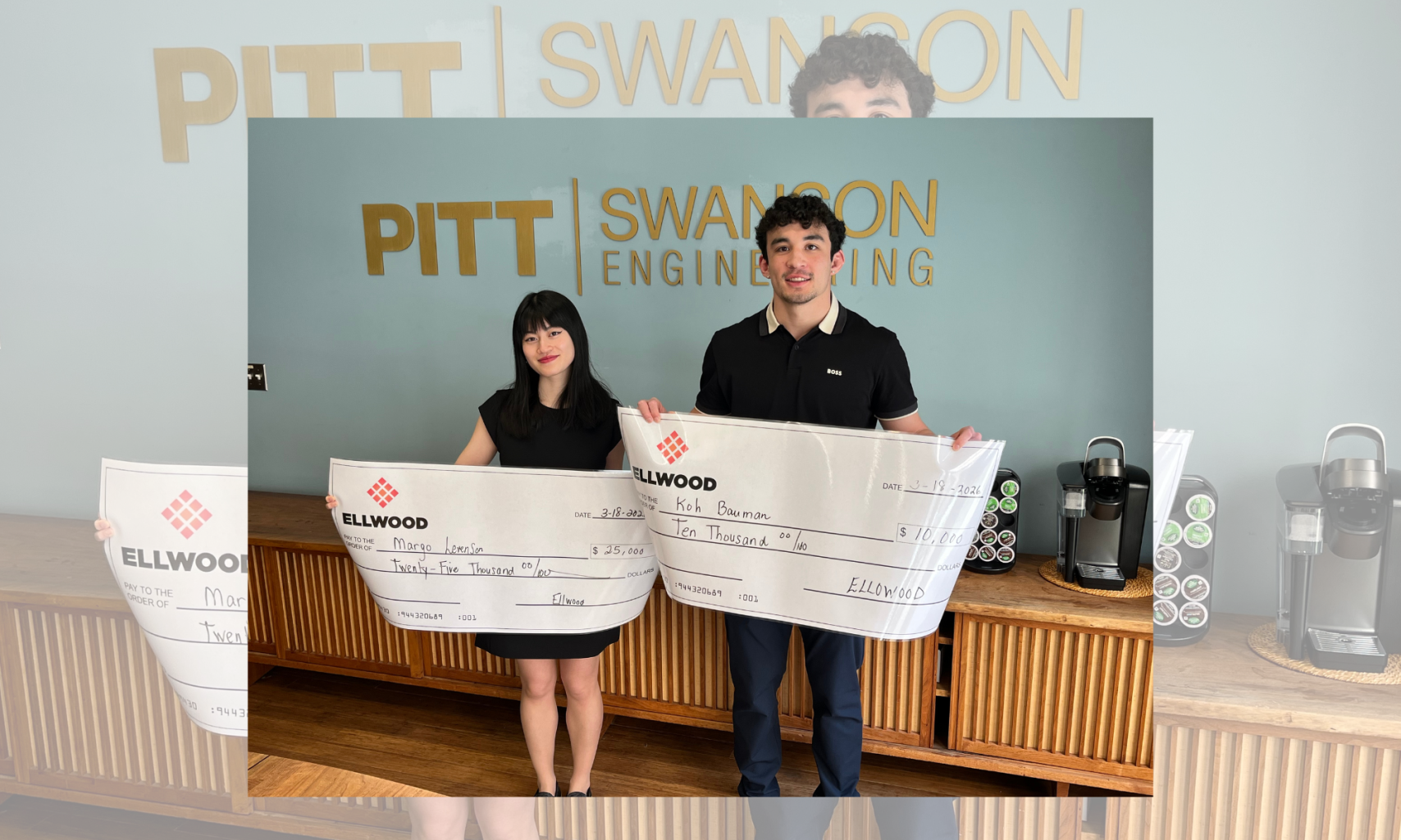 Two Pitt Materials Science Students Receive Ellwood Scholarships
