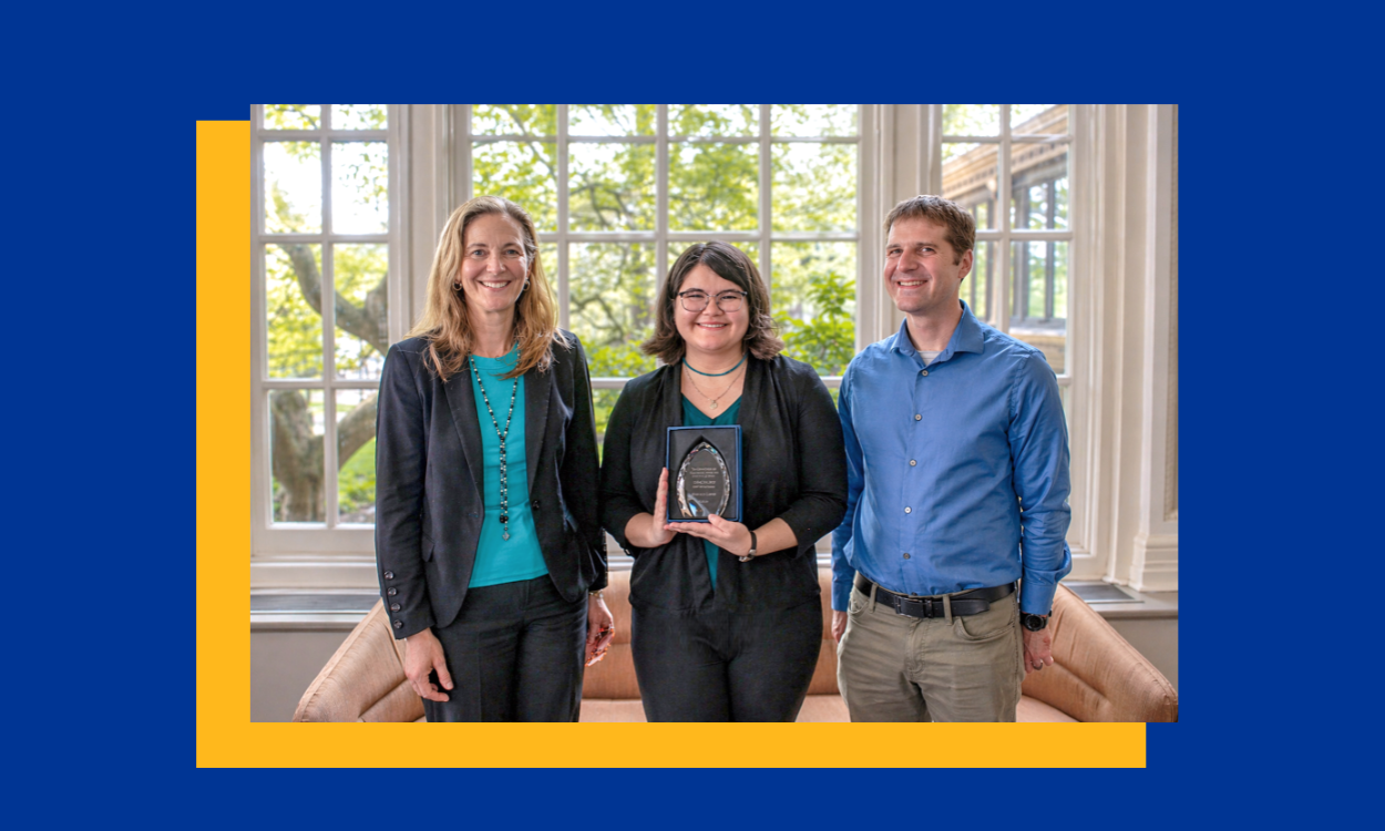 Shannon Lamb receives GPSG Leadership and Service Award