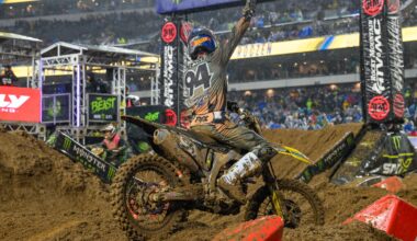 THE WINNER OF THE PHILADELPHIA SUPERCROSS SCORED 303 POINTS