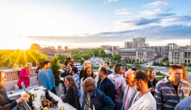 Assembly Rooftop Lounge will host the Skyline Soiree on May 1.