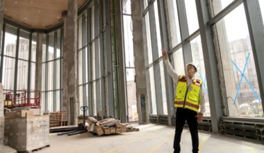 Local artist designed 12-story mural planned for UPMC Presbyterian