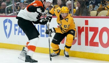 Penguins overwhelmed by Flyers' speed, physicality in deflating Game 1 loss