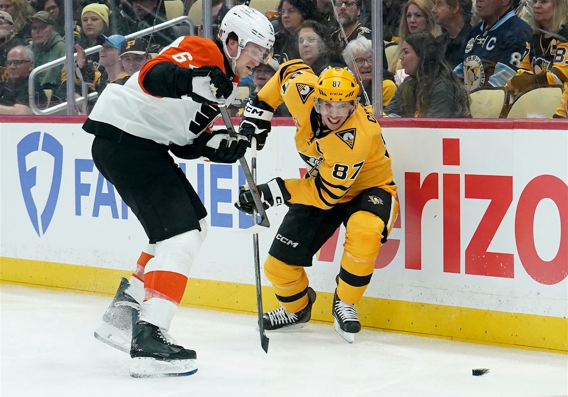 Penguins overwhelmed by Flyers' speed, physicality in deflating Game 1 loss