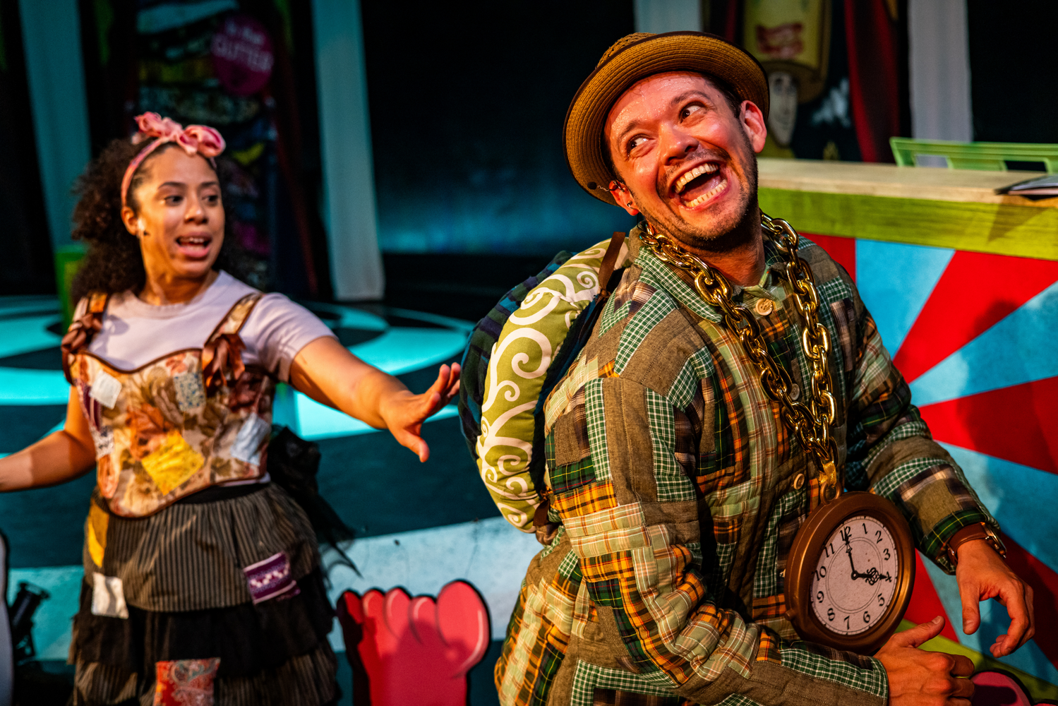 Taysha Marie Canales and Robi Hager in Arden Theatre Company&rsquo;s 2026 production of