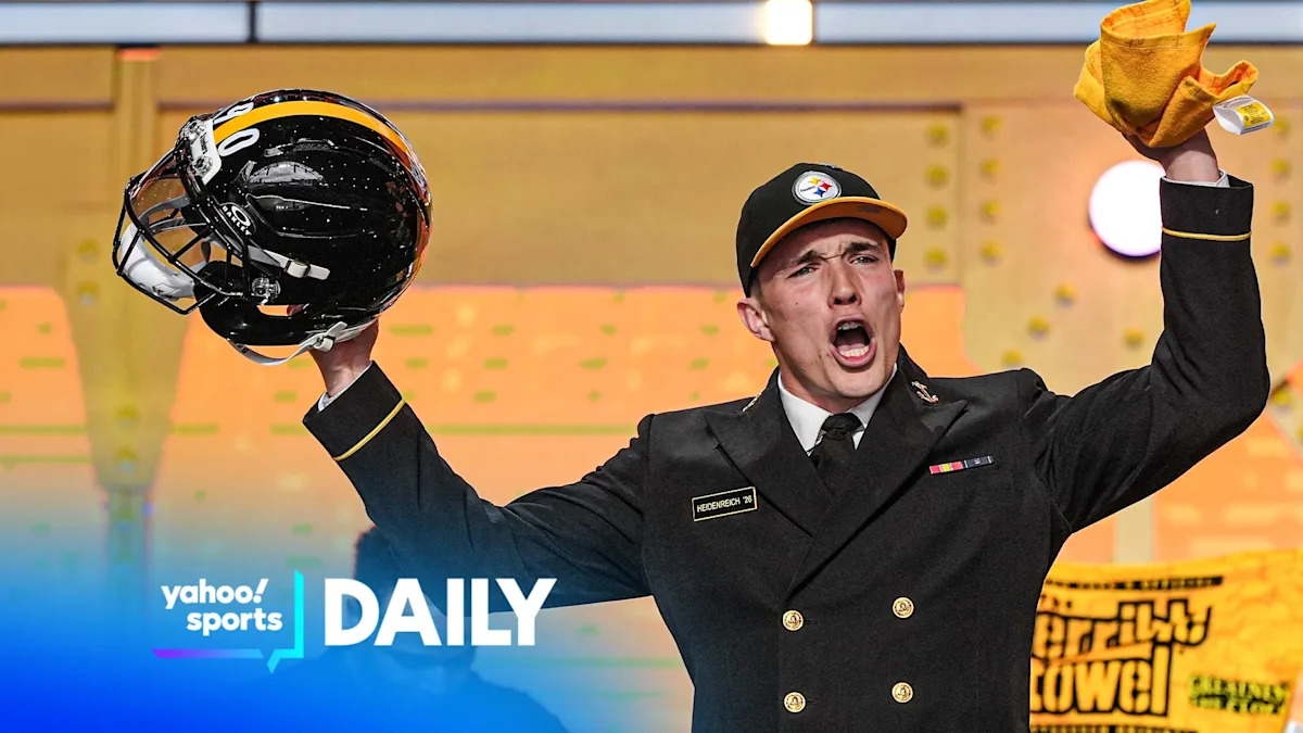 Steelers select Pittsburgh native, Navy RB Eli Heidenreich in 2026 NFL Draft