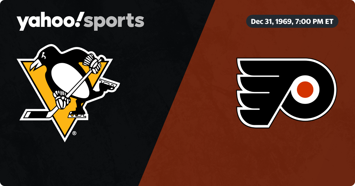 Pittsburgh Penguins @ Philadelphia Flyers: Live game updates, stats, play-by-play
