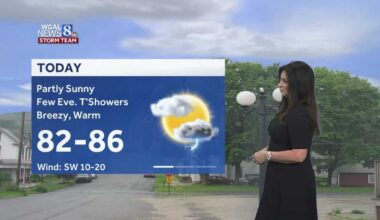 Long stretch of 80s ahead, near record warmth