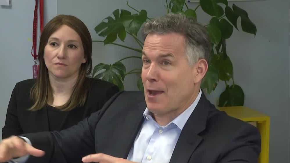 Pennsylvania Sen. Dave McCormick highlights school choice at a private school in Harrisburg