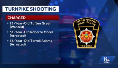 Pennsylvania State Police charge three in Turnpike 'fake-cop' shooting