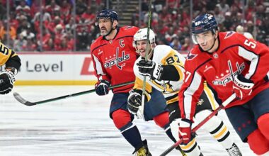 Ovechkin, Capitals keep postseason hopes alive with victory over Penguins