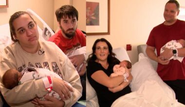 Pennsylvania doctor delivers two sets of twins on his birthday