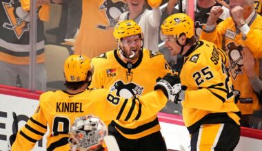 Penguins fend off elimination again with a 3-2 Game 5 win over Flyers to send series back to Philly :: WRAL.com