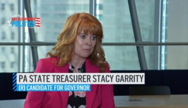 Pa. treasurer Stacy Garrity talks race for Pennsylvania Governor – NBC10 Philadelphia