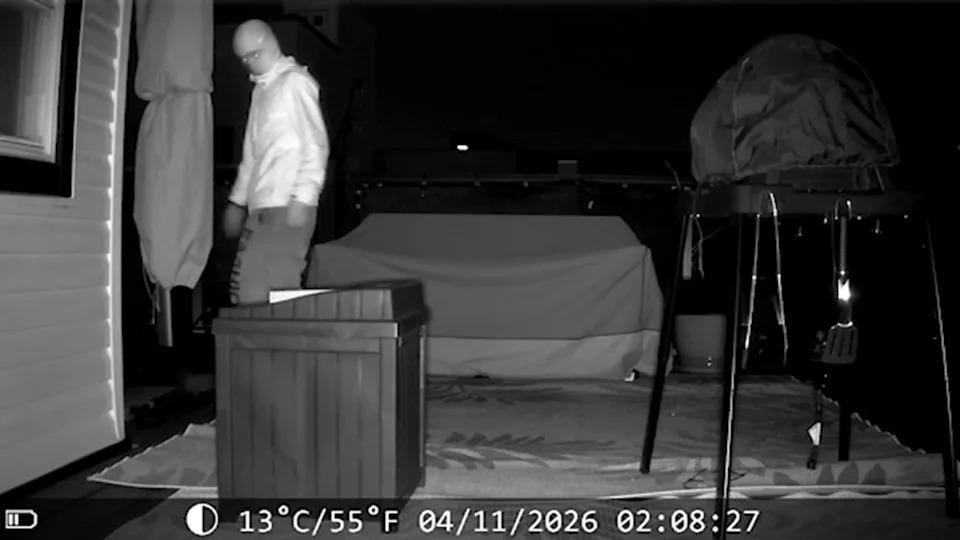 IMAGE: Residents are on edge after a person was seen on their roof deck over the weekend.