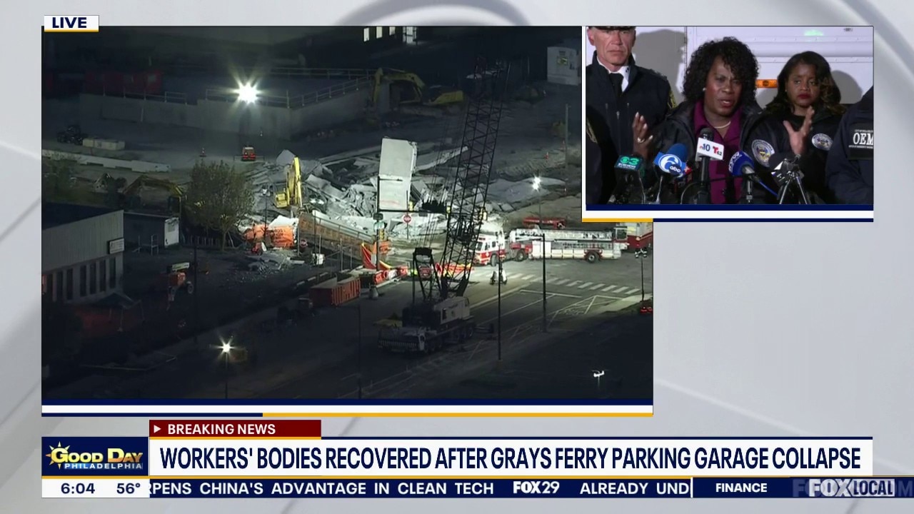2 bodies recovered in Grays Ferry parking garage collapse
