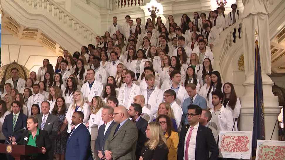 Pharmacists rally in Harrisburg to address "pharmacy deserts"