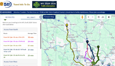 Track traffic during the NFL Draft: PennDOT launches new page