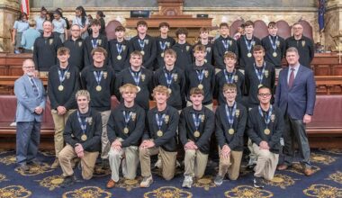 Bentworth soccer team recognized at Pennsylvania Capitol for undefeated season