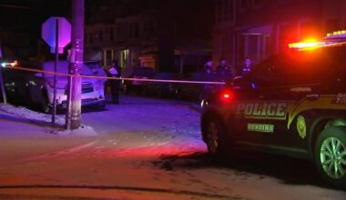 Police set tape up during death investigation in Reading | Reading Area