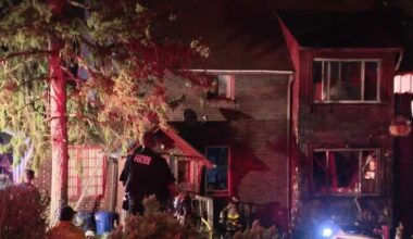 Car crash sparks fire in Pittsburgh, leaves home condemned